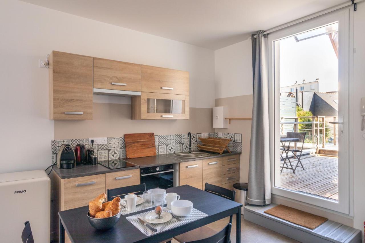 Yokoso - Studio Proche Chu Avec Terrasse Rennes Eksteriør bilde